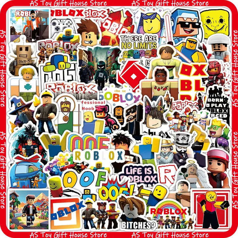 Gaming Accessories Roblox - Hot Sell 60pcs Classic Sticker currounding