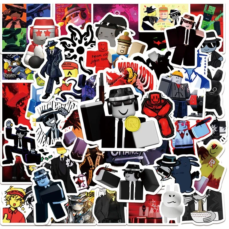 Gaming Accessories Roblox - Game Robloxs Forsaken Chance Plush Stickers