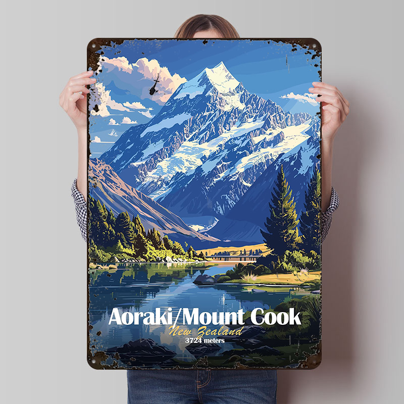 Gaming Accessories Wall Mount - Aoraki/Mount Cook Gaming Room Decoration Aesthetic
