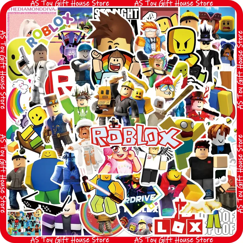 Gaming Accessories Roblox - 50Pcs Graffiti Stickers Roblox Unique Waterproof
