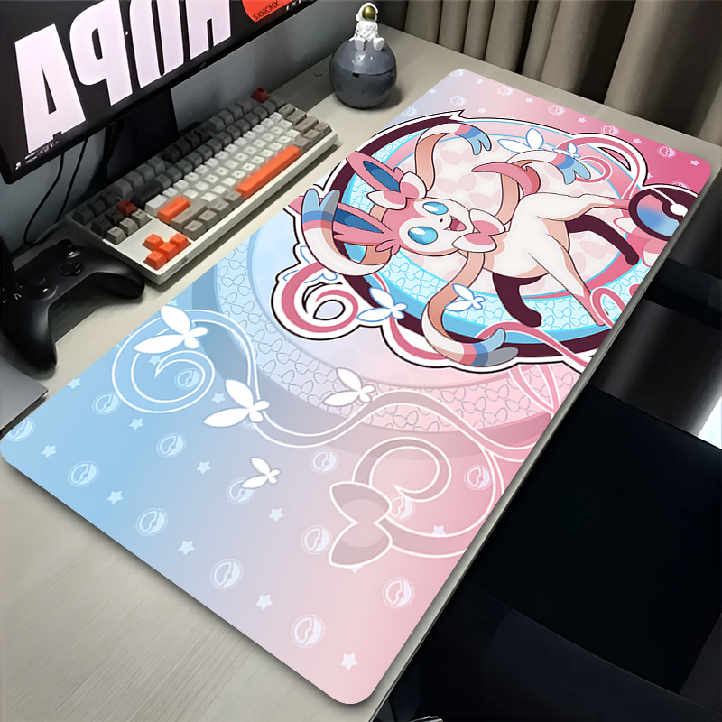 Gaming Accessories Kawaii - Large Pink Cute Mousepad XXL Gaming