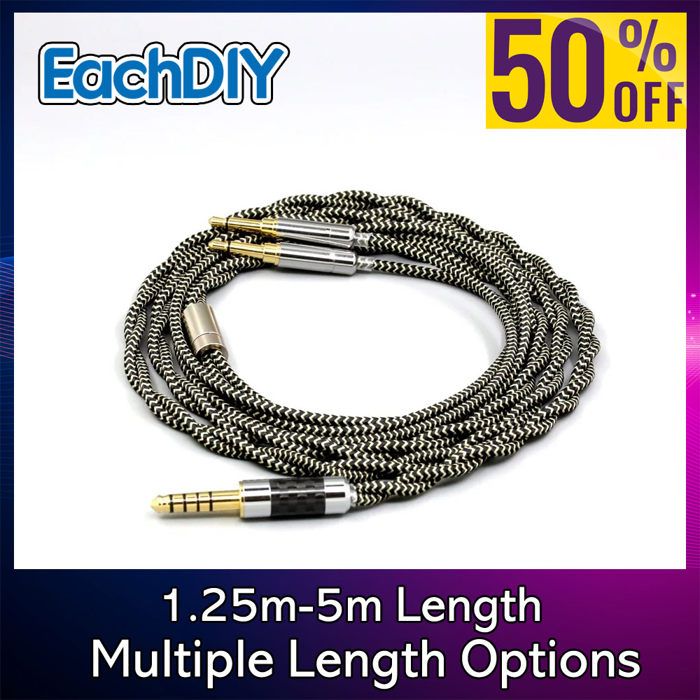 Cable Sleeve Braided - 2 Nhân 2.8Mm Dây Litz OFC