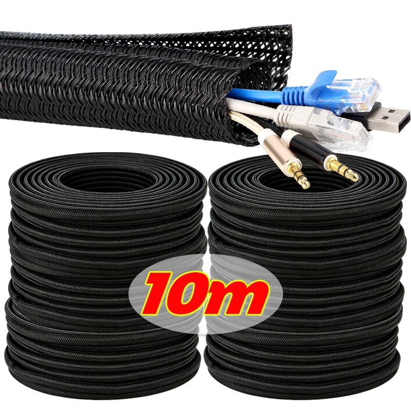 12/15/20mPET Braided Cable Sle - đánh giá và giá Cable Sleeve Braided