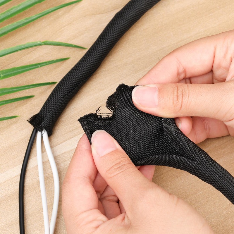 12/15/20mPET Braided Cable Sle - đánh giá và giá Cable Sleeve Braided