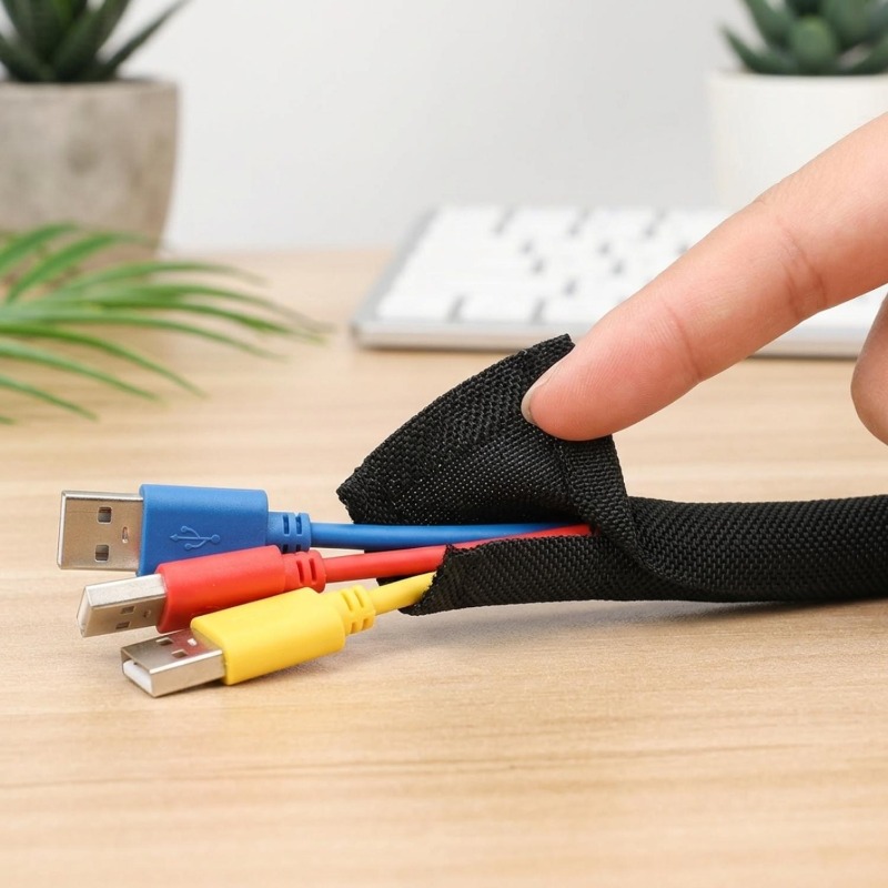 12/15/20mPET Braided Cable Sle - đánh giá và giá Cable Sleeve Braided