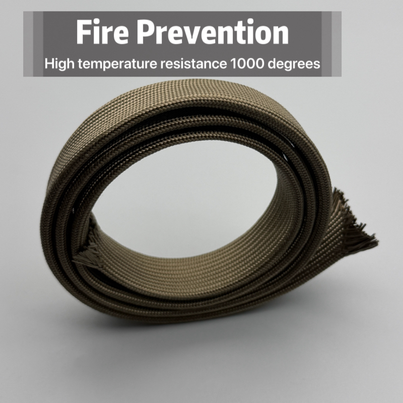 Fiberglass Tube 2-20mm 1000°C  - đánh giá và giá Cable Sleeve Braided