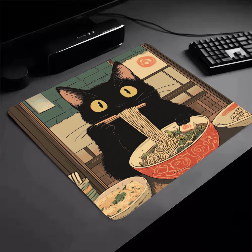 Black Cat Loves To Eat Ramen S - đánh giá và giá Gaming Accessories Shop