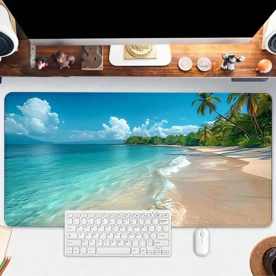 Blue Ocean Mouse Pad Summer Be - đánh giá và giá Gaming Accessories Gifts For Men