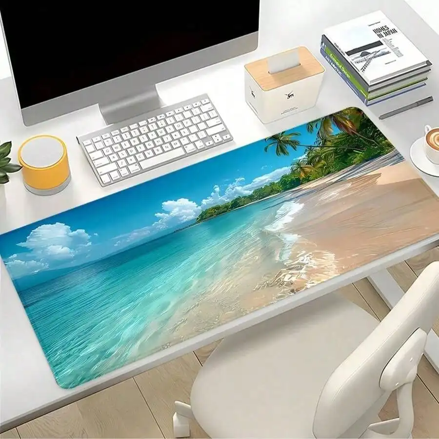 Blue Ocean Mouse Pad Summer Be - đánh giá và giá Gaming Accessories Gifts For Men