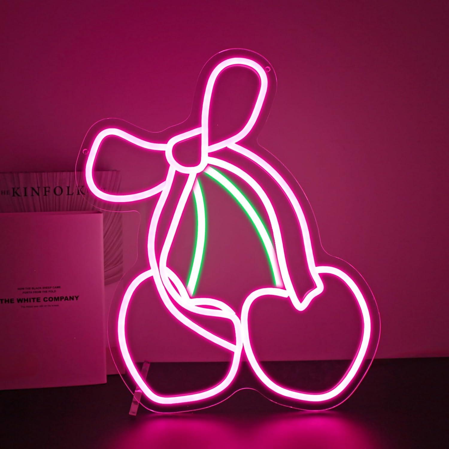 Cherry Bow Neon Sign USB Dimma - đánh giá và giá Gaming Accessories Shop