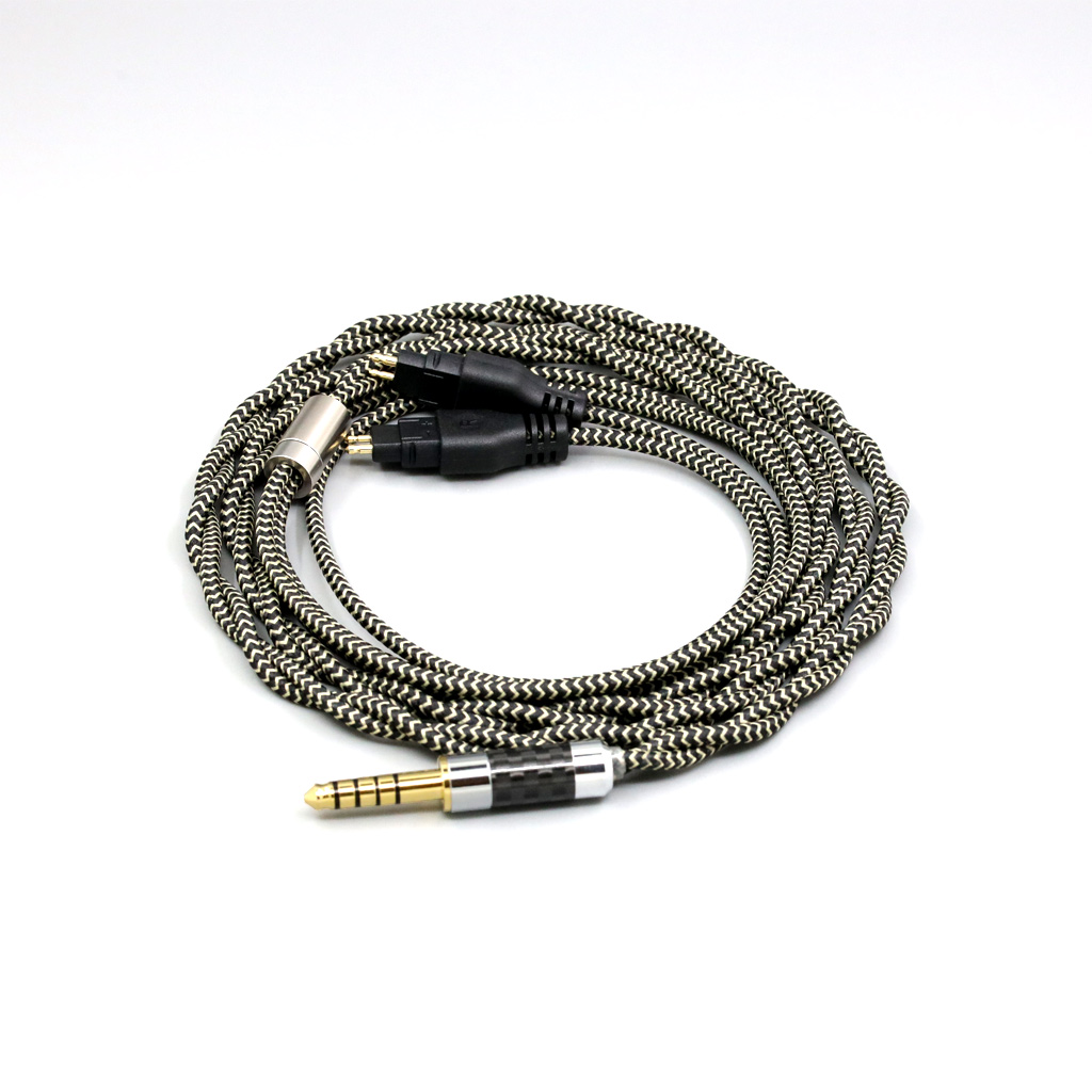 2 Core 2.8mm Litz OFC Earphone - đánh giá và giá Cable Sleeve Braided