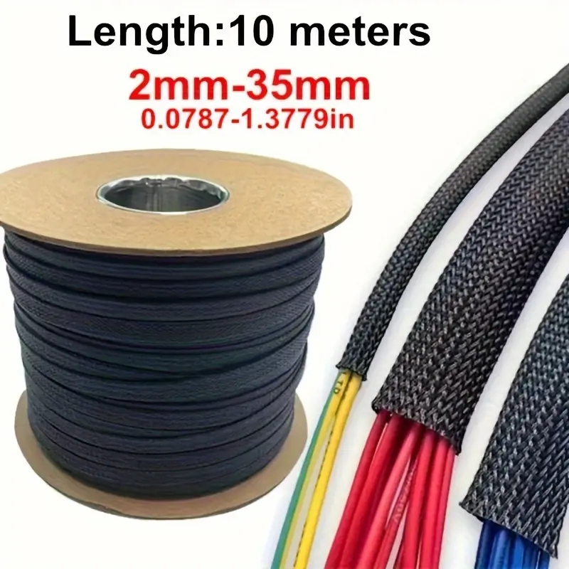 10m /32.8 ft Pet Expandable Br - đánh giá và giá Cable Sleeve Braided