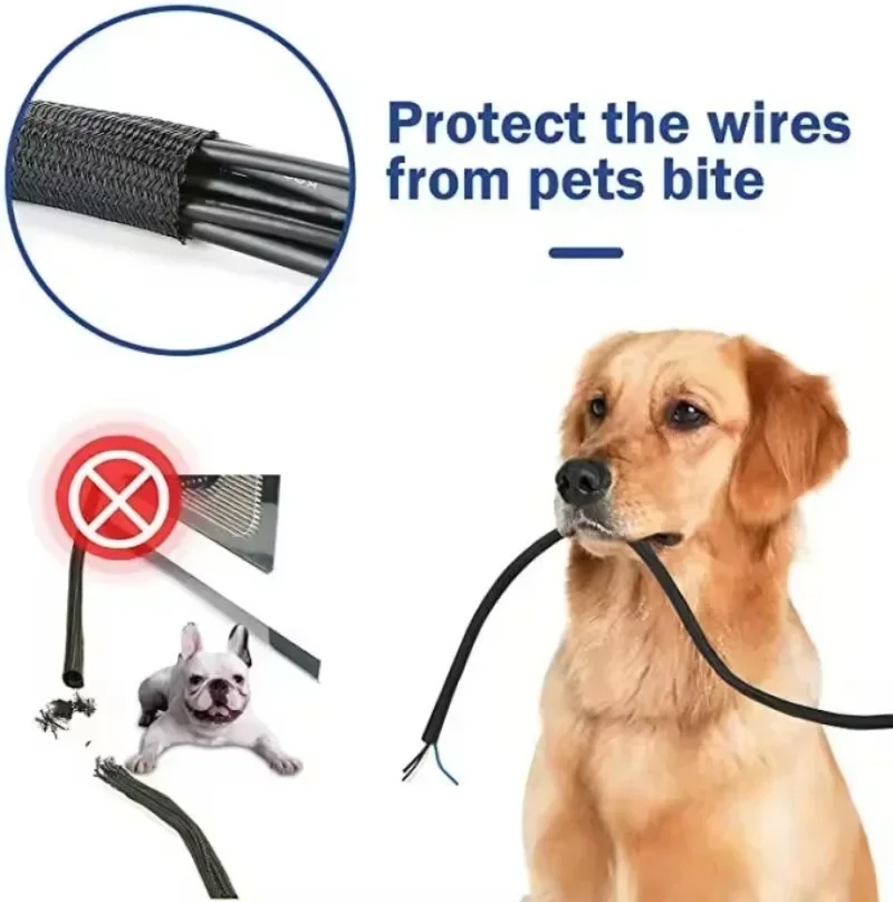 9-15M Plit Pipe Tube Protector - đánh giá và giá Cable Sleeve Braided