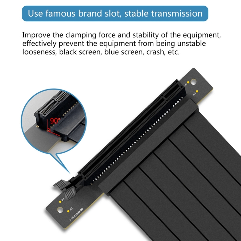 Riser Cable PCI For EXPRESS 16 - đánh giá và giá Pcie Extension Cable