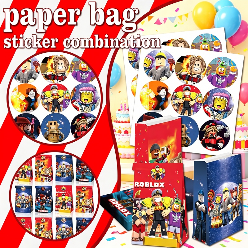 Robloxed Paper Bag Sticker Com - đánh giá và giá Gaming Accessories Roblox