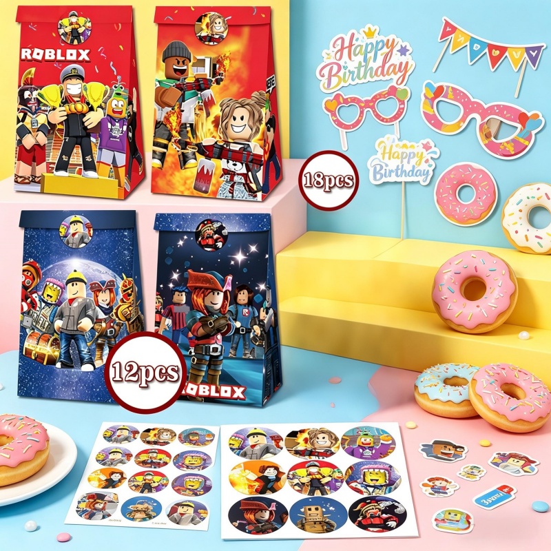 Robloxed Paper Bag Sticker Com - đánh giá và giá Gaming Accessories Roblox