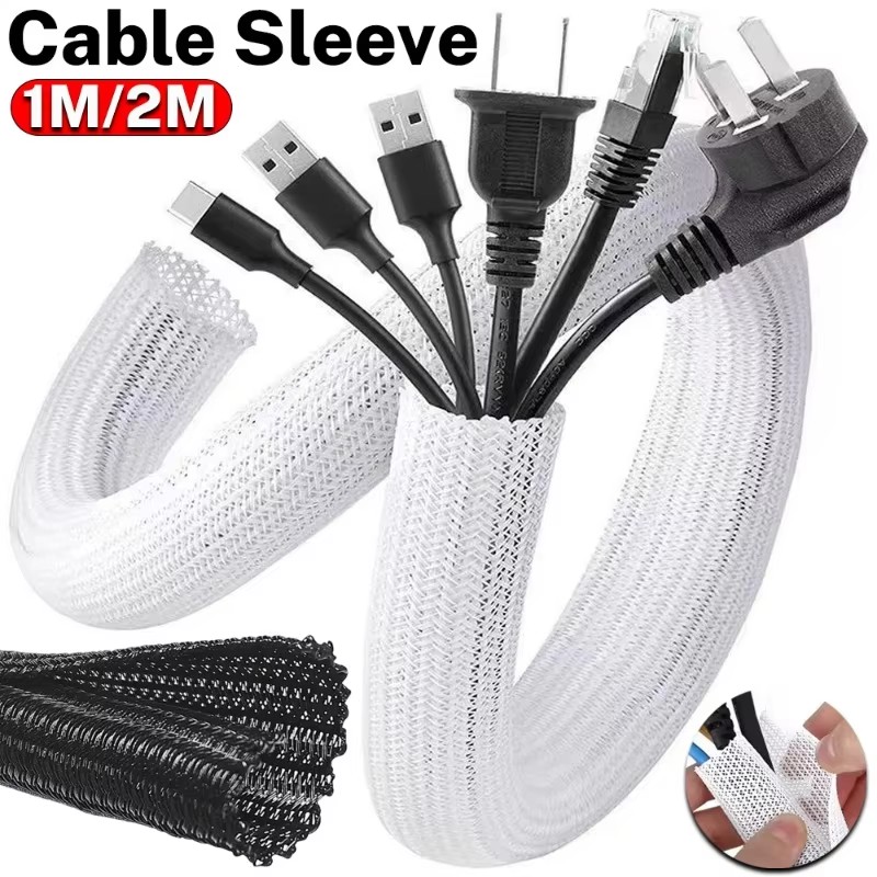 Cable Sleeve Self Closing PET  - đánh giá và giá Cable Sleeve Braided