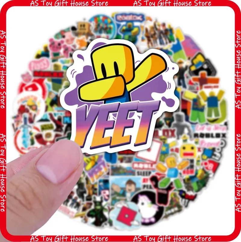100 Pcs Roblox Stickers Self A - đánh giá và giá Gaming Accessories Roblox
