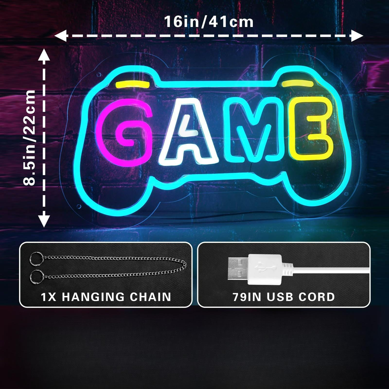 Game Neon Sign for Gamer Room  - đánh giá và giá Gaming Accessories Gifts For Men