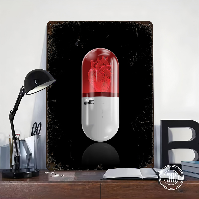 L Pill Poster Retro 3D Printed - đánh giá và giá Gaming Accessories Gifts For Men
