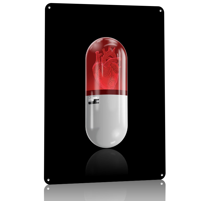 L Pill Poster Retro 3D Printed - đánh giá và giá Gaming Accessories Gifts For Men