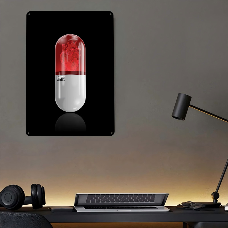 L Pill Poster Retro 3D Printed - đánh giá và giá Gaming Accessories Gifts For Men