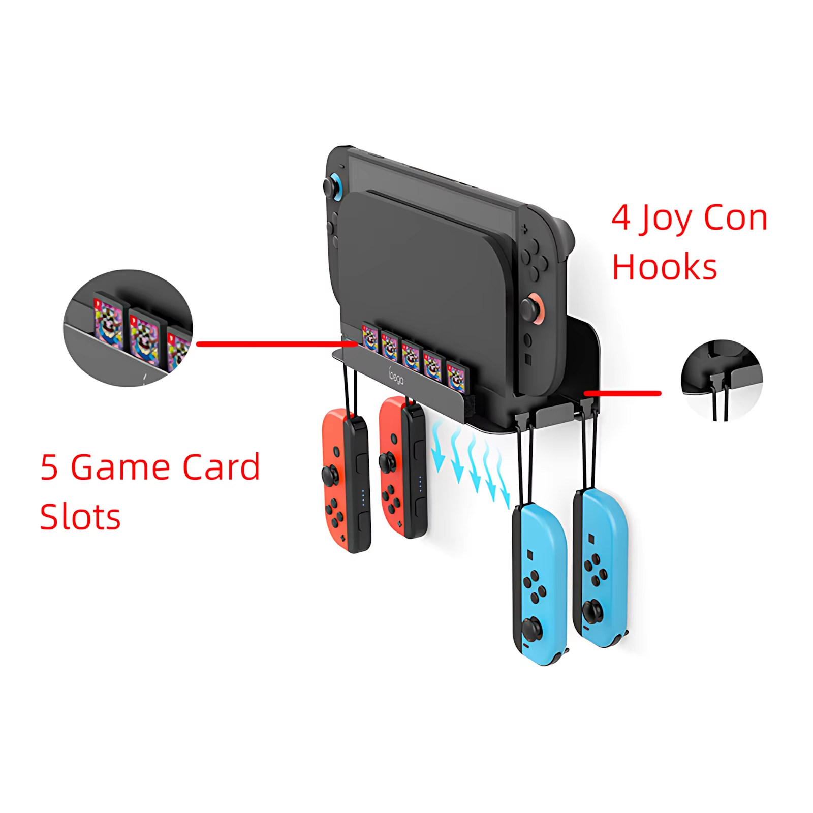 Wall Mount for Switch 2/Switch - đánh giá và giá Gaming Accessories Wall Mount