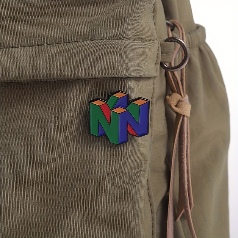 N64 Logo Gaming Enamel Pin – R - đánh giá và giá Gaming Accessories Gifts For Men