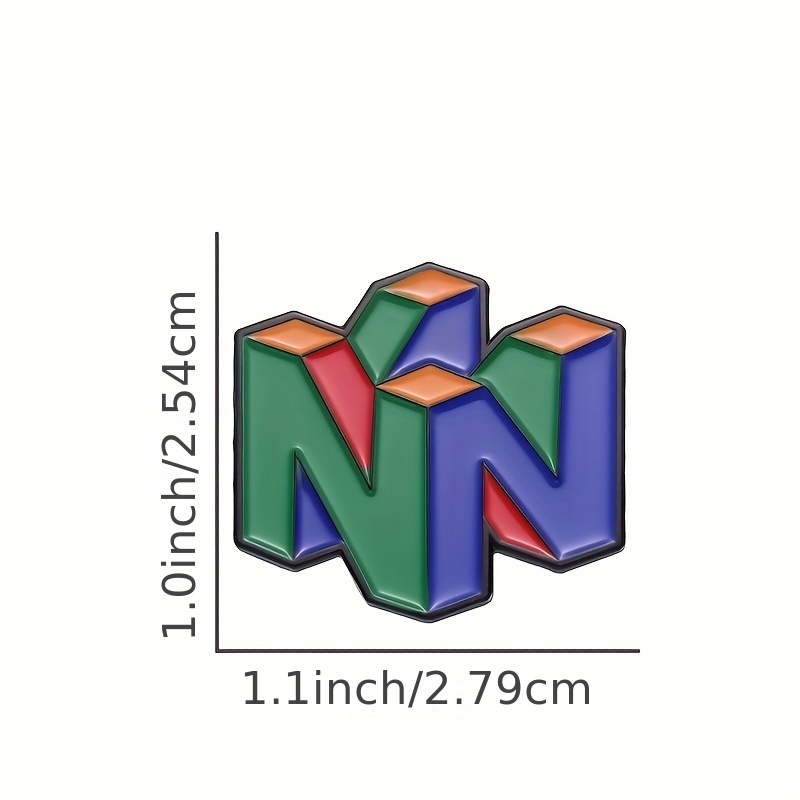 N64 Logo Gaming Enamel Pin – R - đánh giá và giá Gaming Accessories Gifts For Men