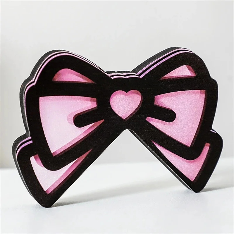Kawaii Pink Acrylic Bow Monito - đánh giá và giá Gaming Accessories Kawaii