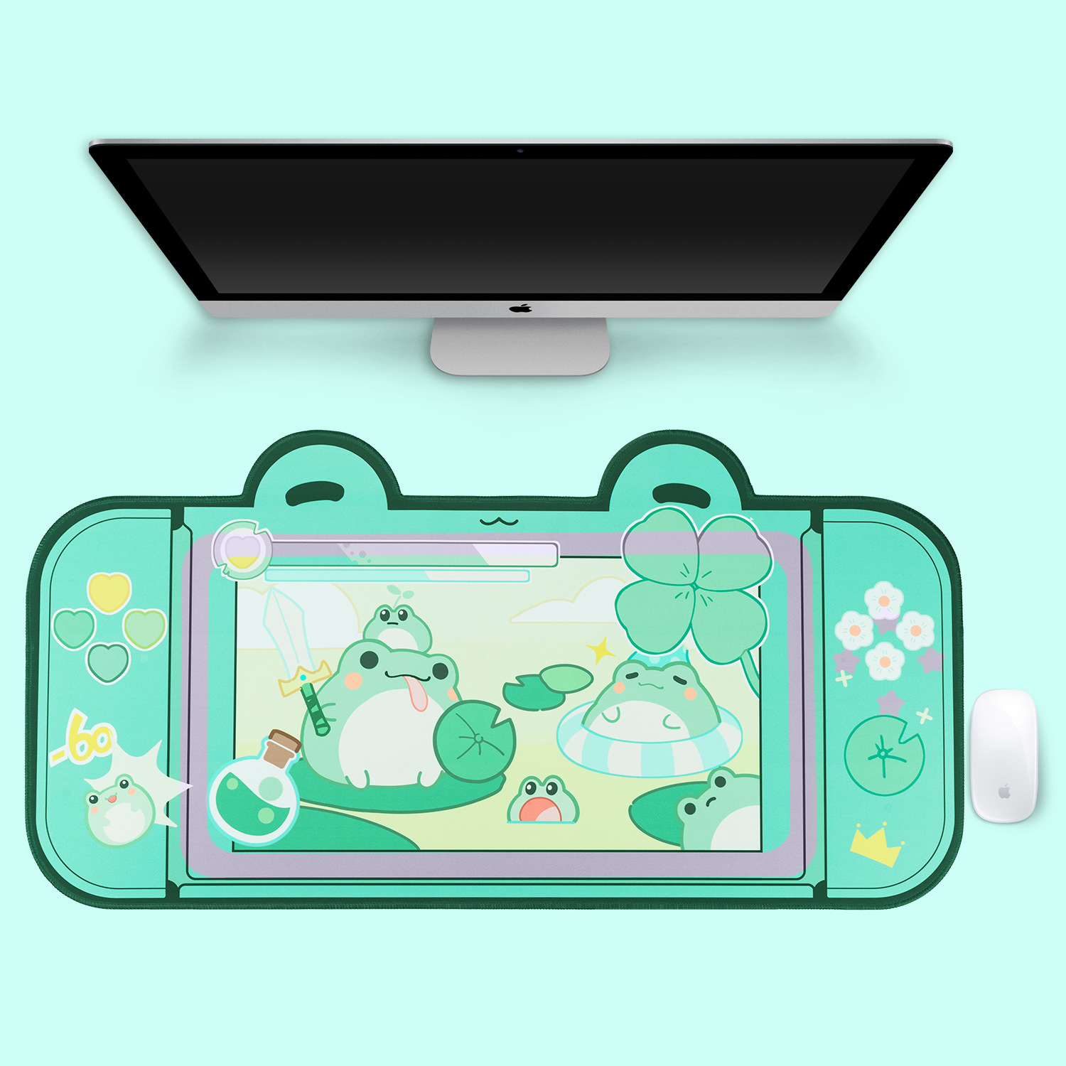 Lớn Kawaii Miếng Lót Chuột Chơ - đánh giá và giá Gaming Accessories Kawaii