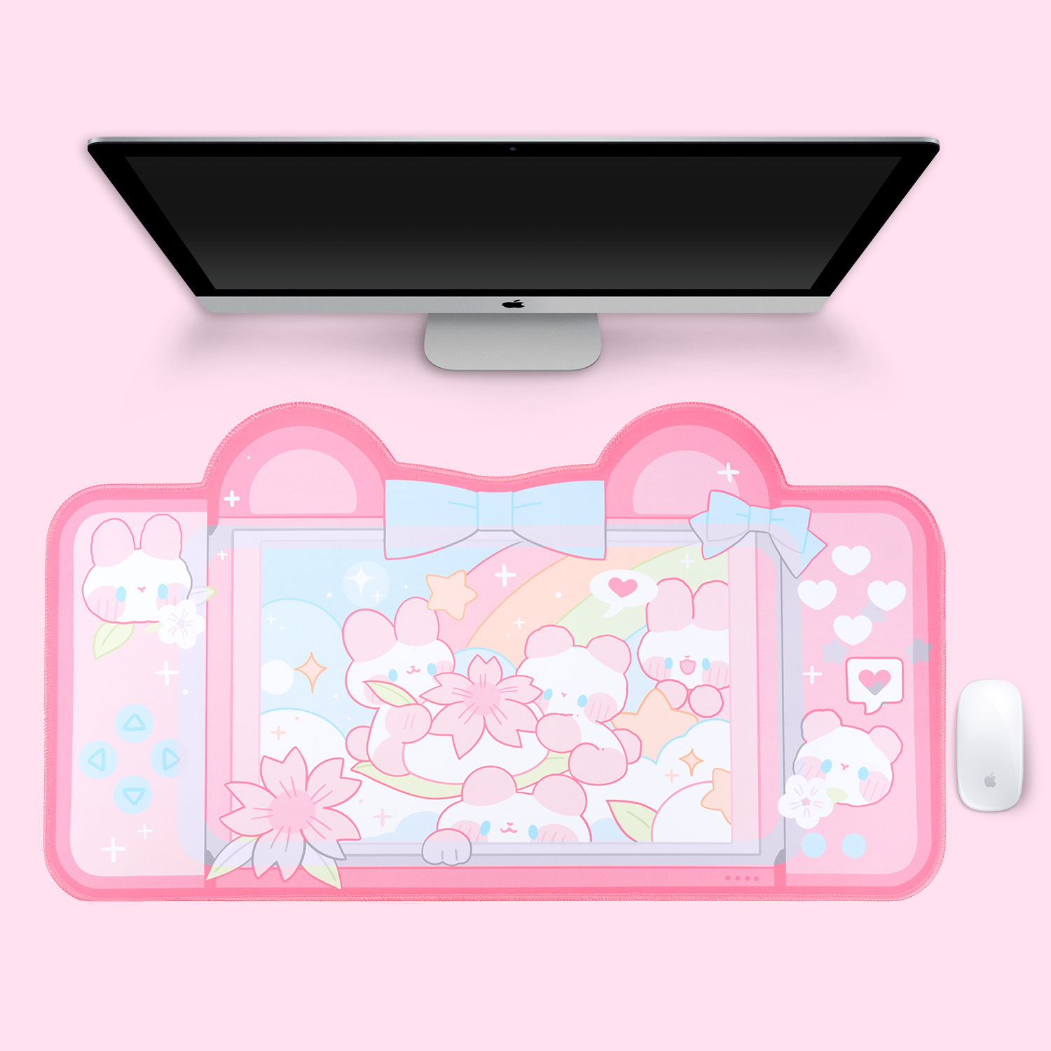 Lớn Kawaii Miếng Lót Chuột Chơ - đánh giá và giá Gaming Accessories Kawaii