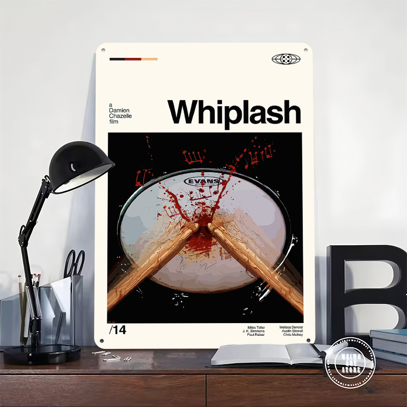 Whiplash Poster Retro 3D Print - đánh giá và giá Gaming Accessories Gifts For Men