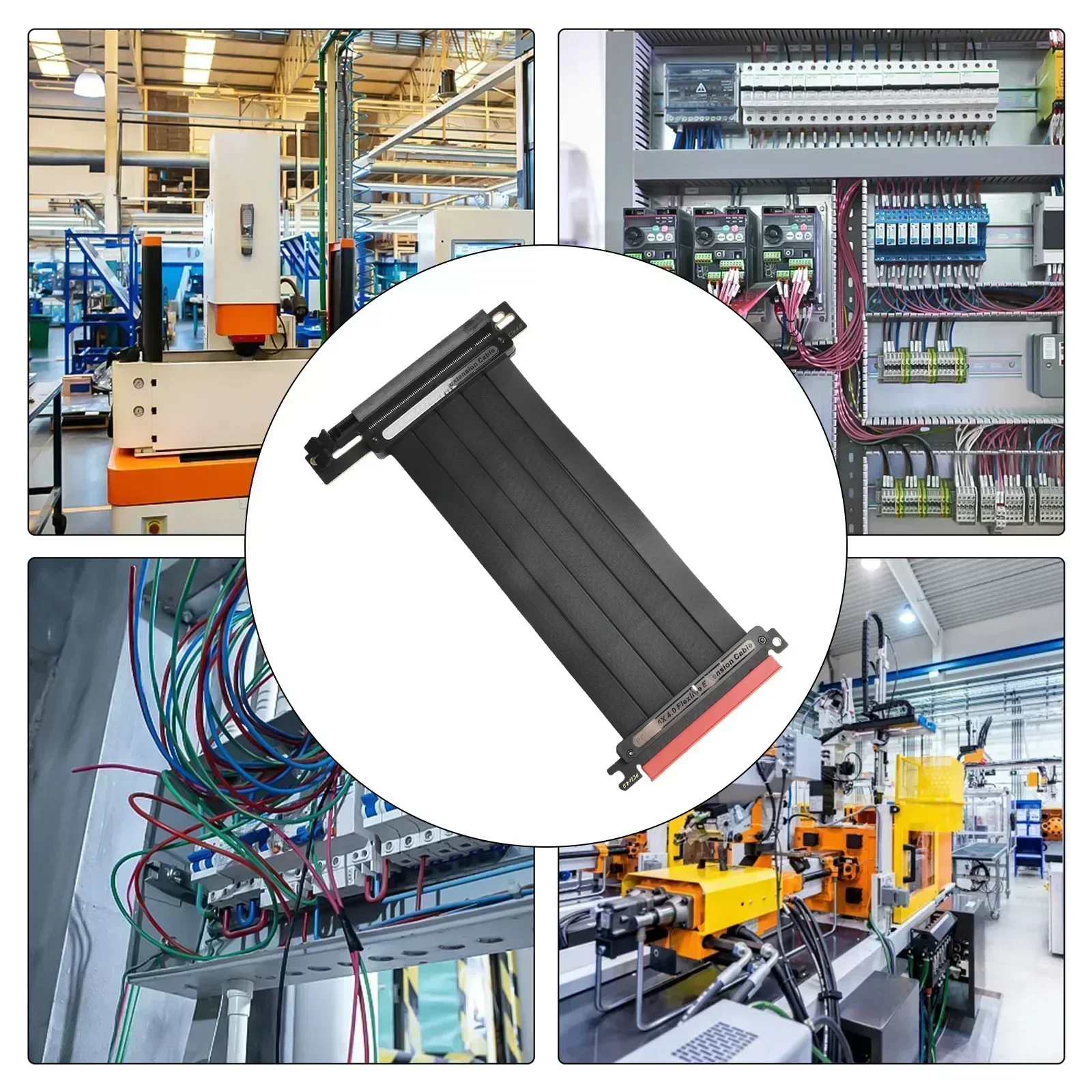 TEUCER PCI-E 4.0 X16 Riser Cab - đánh giá và giá Pcie Extension Cable