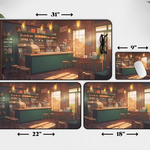 Kawaii Anime Desk Mat Coffee S - đánh giá và giá Gaming Accessories Shop