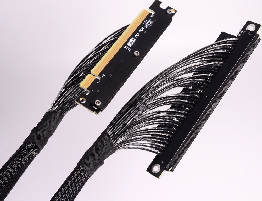 ADT New Dual Reverse Riser Cab - đánh giá và giá Pcie Extension Cable