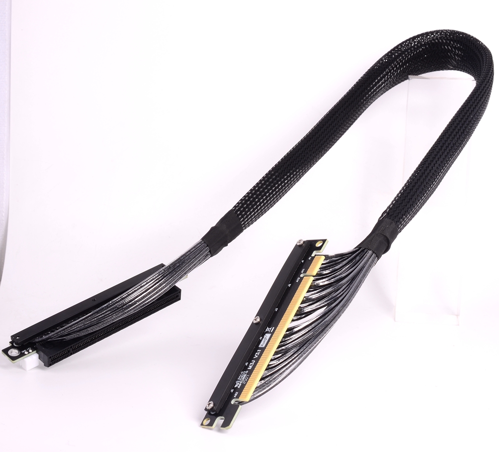 ADT New Dual Reverse Riser Cab - đánh giá và giá Pcie Extension Cable