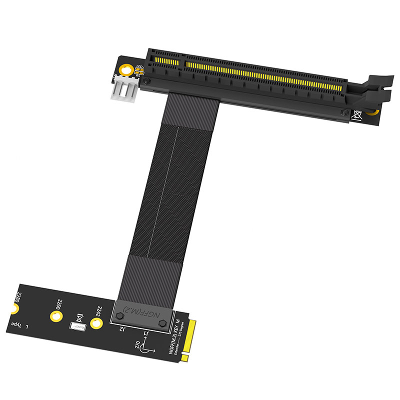M.2 NGFF M-Key To PCI-E 16X Ex - đánh giá và giá Pcie Extension Cable