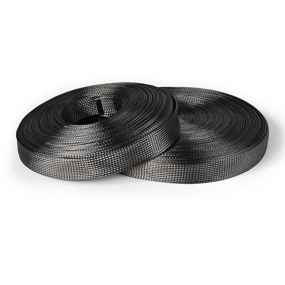 1M Carbon Fiber Cable Sleeve B - đánh giá và giá Cable Sleeve Braided