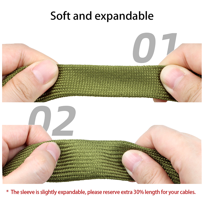 2/5/10M Cable Sleeving 2.5 4 6 - đánh giá và giá Cable Sleeve Braided