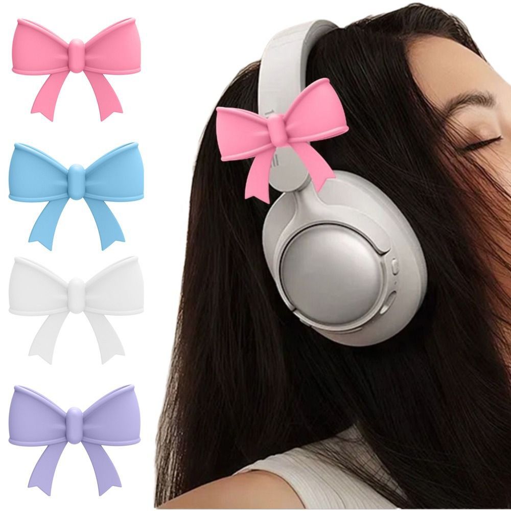 2PCS New Bow Shape Headphone D - đánh giá và giá Gaming Accessories Kawaii