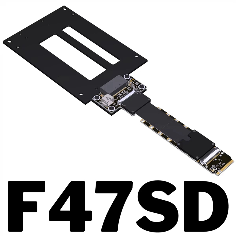 F47SD M.2 NVMe to E1.S/E3.S SS - đánh giá và giá Pcie Extension Cable