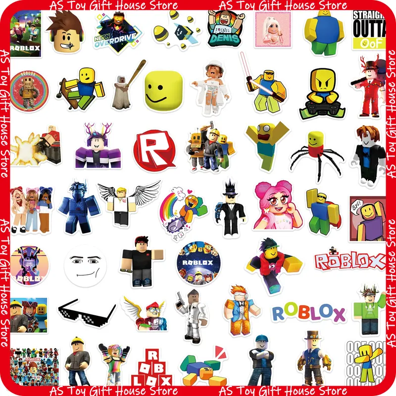 50Pcs Graffiti Stickers Roblox - đánh giá và giá Gaming Accessories Roblox