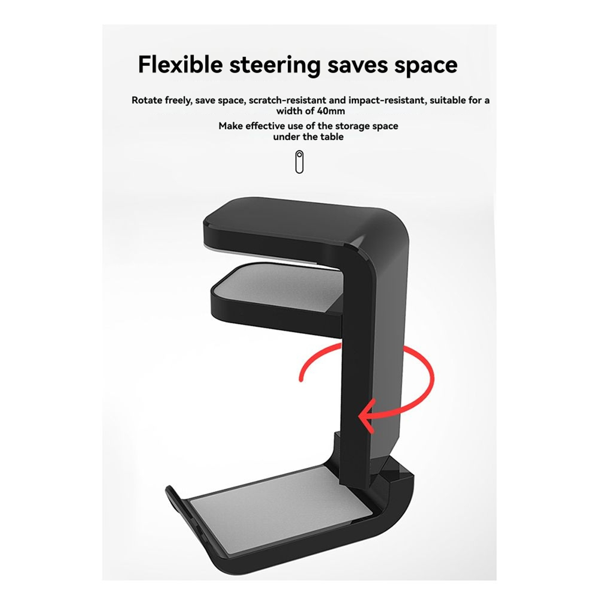 ABYB 360° Rotating Headphone S - đánh giá và giá Gaming Accessories Wall Mount