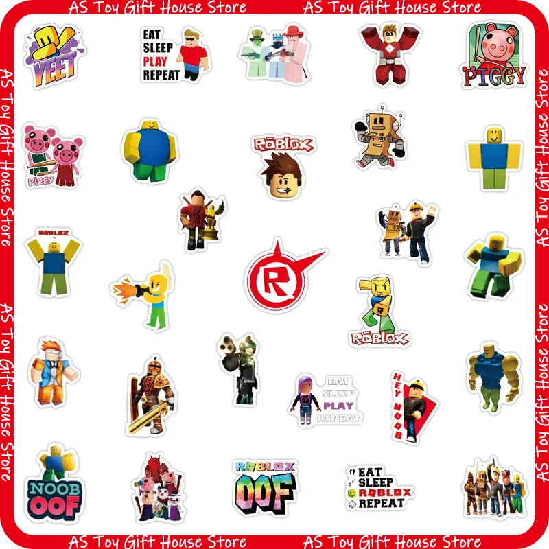 50 Pcs Roblox Waterproof Creat - đánh giá và giá Gaming Accessories Roblox