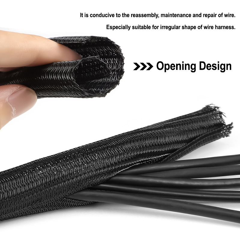 1/3/5m Closed Cable Sleeve 3mm - đánh giá và giá Cable Sleeve Braided