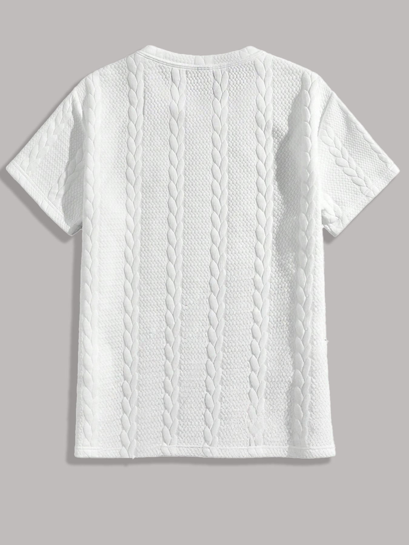 Men's Cable-Knit Jacquard Text - đánh giá và giá Cable Sleeve Braided